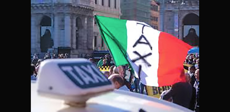 Cosa c’entra la protesta dei taxisti con Putin?