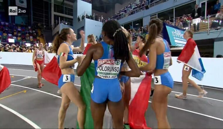 Ragazze d’argento nella 4×400: record italiano a 3’28″61