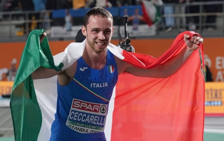 Samuele Ceccarelli vince il titolo italiano dei 100 metri