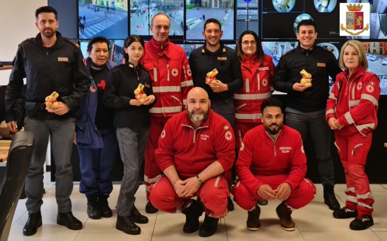 Volontari Croce Rossa Italiana e Polizia di Stato: incontro in sala operativa