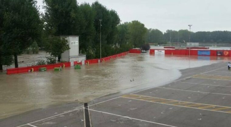 Maltempo e allagamenti. Cancellato il GP di Imola