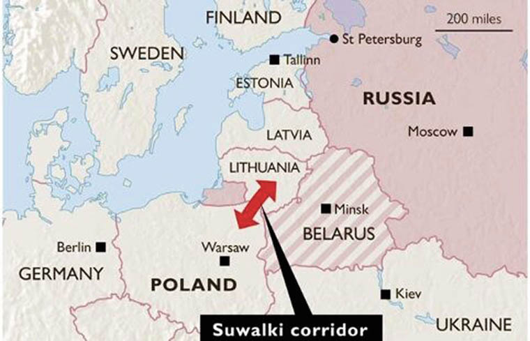 Uomini della Wagner a pochissima distanza dal confine con la Polonia