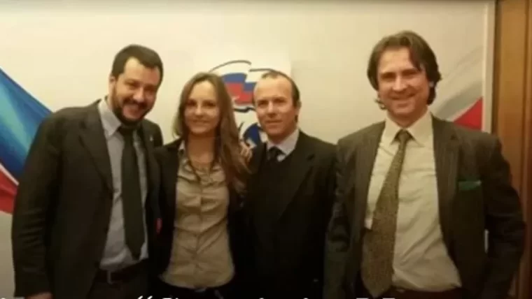 La “fan putiniana”, già interprete di Salvini, assunta in Senato dal 1° novembre (e che non vuole parlare con i giornalisti)