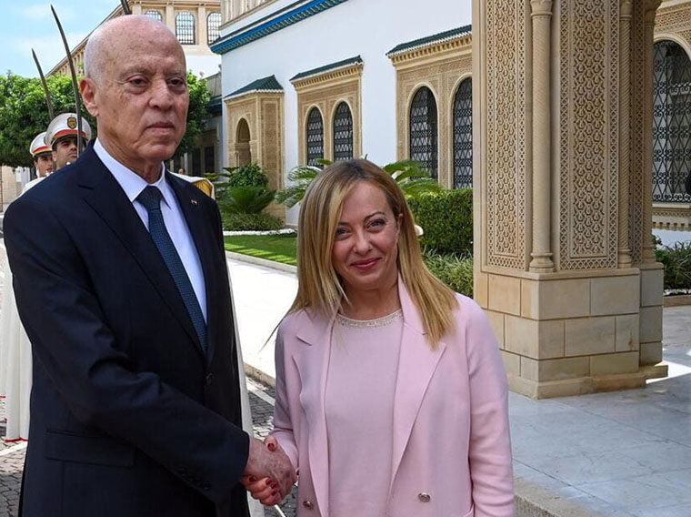 I deliri dell’alleato di Meloni, Kais Saïed, sul ciclone che ha devastato la Libia: “Prova dell’attacco sionista al pensiero”