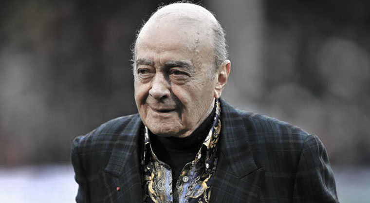 E’ morto Mohamed al Fayed. Aveva 94 anni