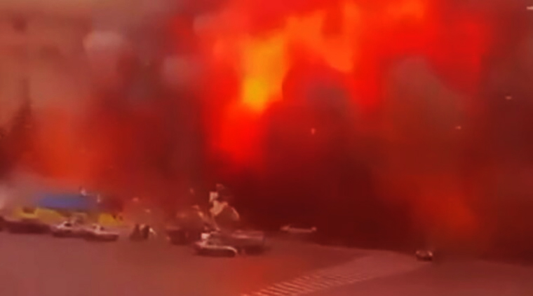 Massiccio attacco con droni sull’Ucraina