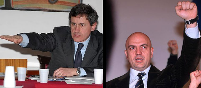 La lista rossobruna a destra di Meloni. O di quello che mancava