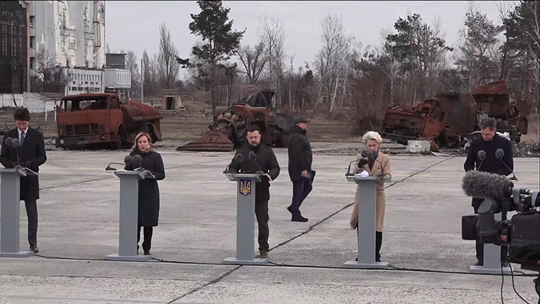 Meloni a Kiev: “Ucraina è parte della nostra casa. La difenderemo”