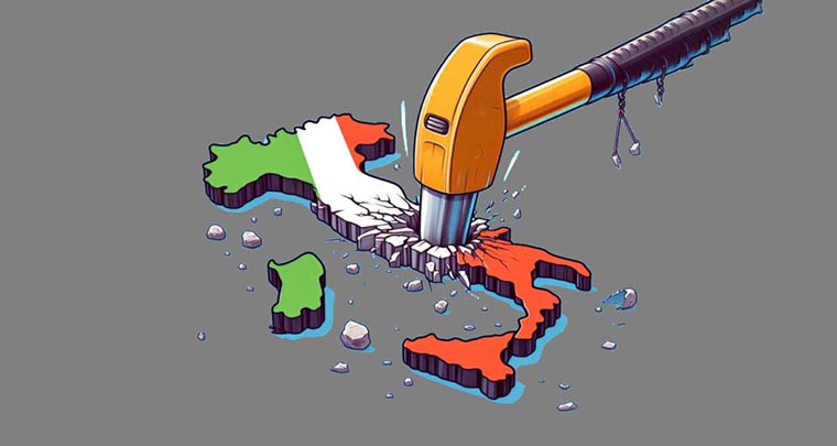 Hanno scoperto che per ogni euro in più al nord il sud ne spende tre