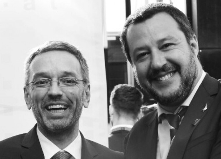 Per Salvini il 28,8% dell’estrema destra austriaca è “la maggioranza degli austriaci”