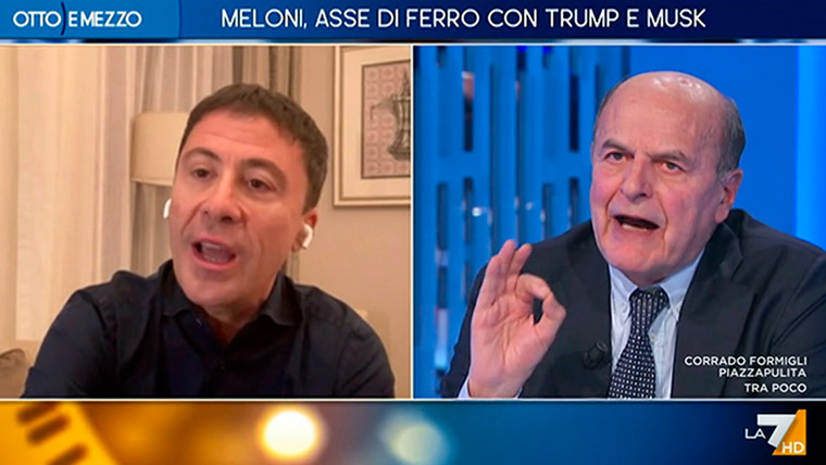 Su occupazione e disoccupazione solito scontro ad uso televisivo tra Bersani e Bocchino