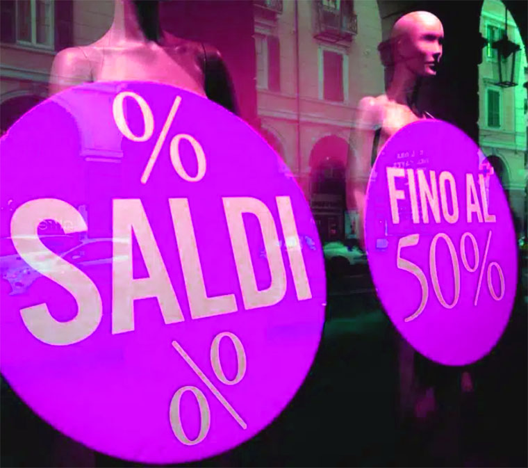 Al via i saldi invernali in tutta Italia: giro d’affari previsto di oltre 4 miliardi