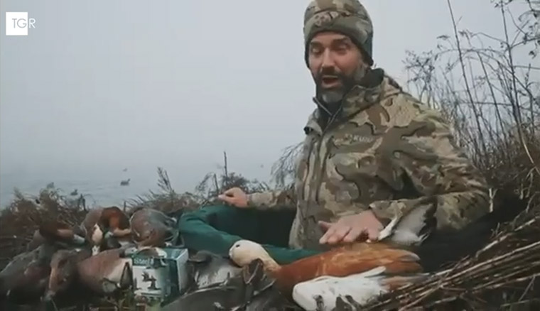 L’extracomunitario che spara alle nostre anatre