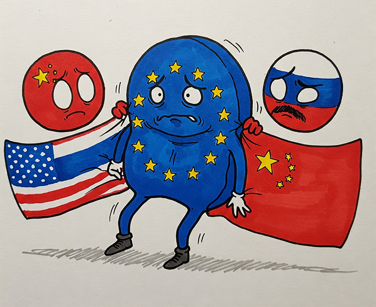 Trump e Putin decidono, l’UE non esiste (chi se ne frega di Zelensky e Ucraina) e nel dialogo tra autocrati la Cina gode