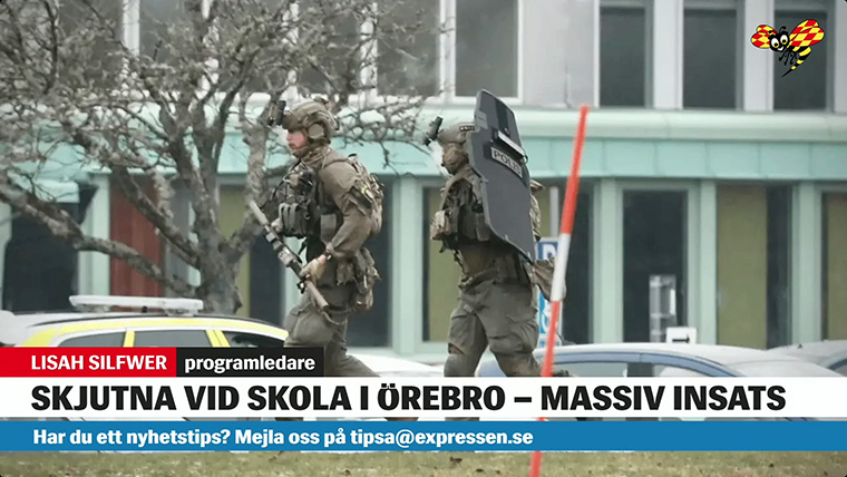 Spari in una scuola in Svezia: almeno dieci vittime. Suicida l’attentatore