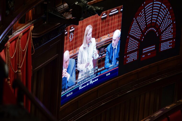 Meloni e il discorso alla Fazione