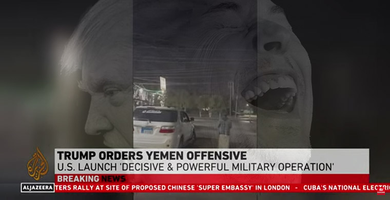 Donald Trump ordina l’attacco contro gli Houthi nello Yemen