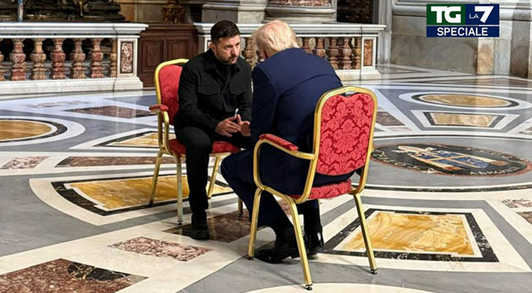 Trump. Pace tra Ucraina e Russia difficile “perché si odiano”. Un genio, diciamo