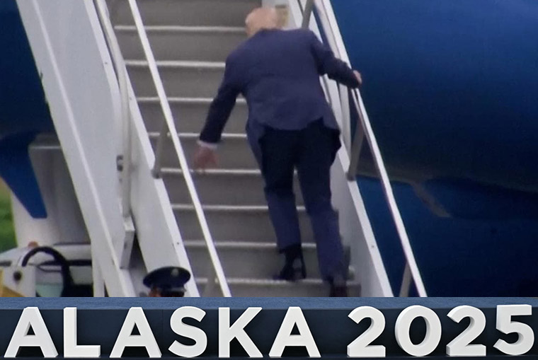 “And Along Comes Mr Trump”….