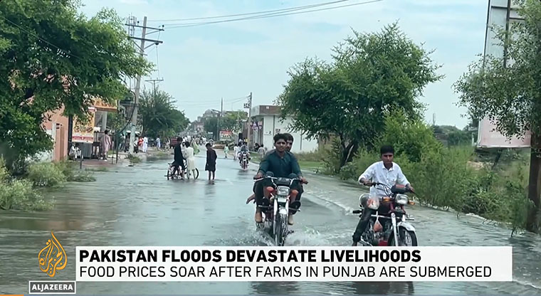 Devastante alluvione in Pakistan coinvolge quattro milioni di persone