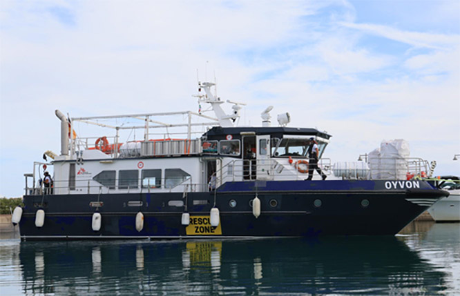 MSF ritorna nel Mediterraneo centrale con una nuova nave, Oyvon