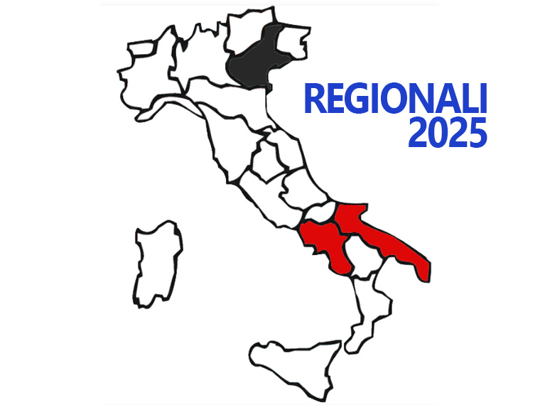 Campania, Puglia e Veneto al voto: in testa i candidati favoriti alla vigilia. Crolla la partecipazione