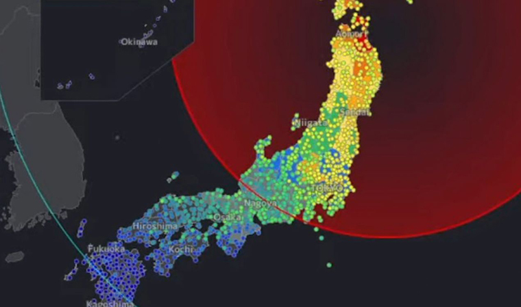 Allerta tsunami dopo terremoto in Giappone: una prima onda di 40cm sull’Hokkaido. Poi allarme rientrato