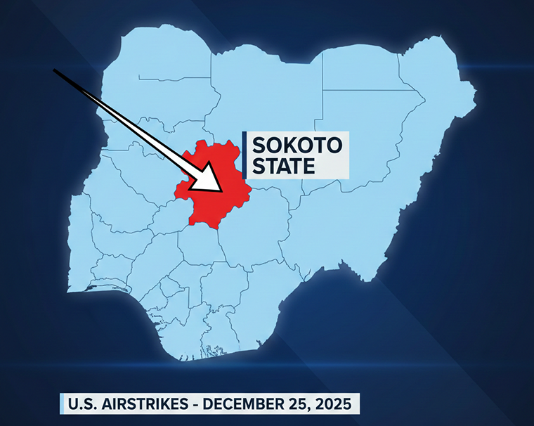 Il presidente boccalone che ha “fermato otto guerre” lancia missili anche sulla Nigeria