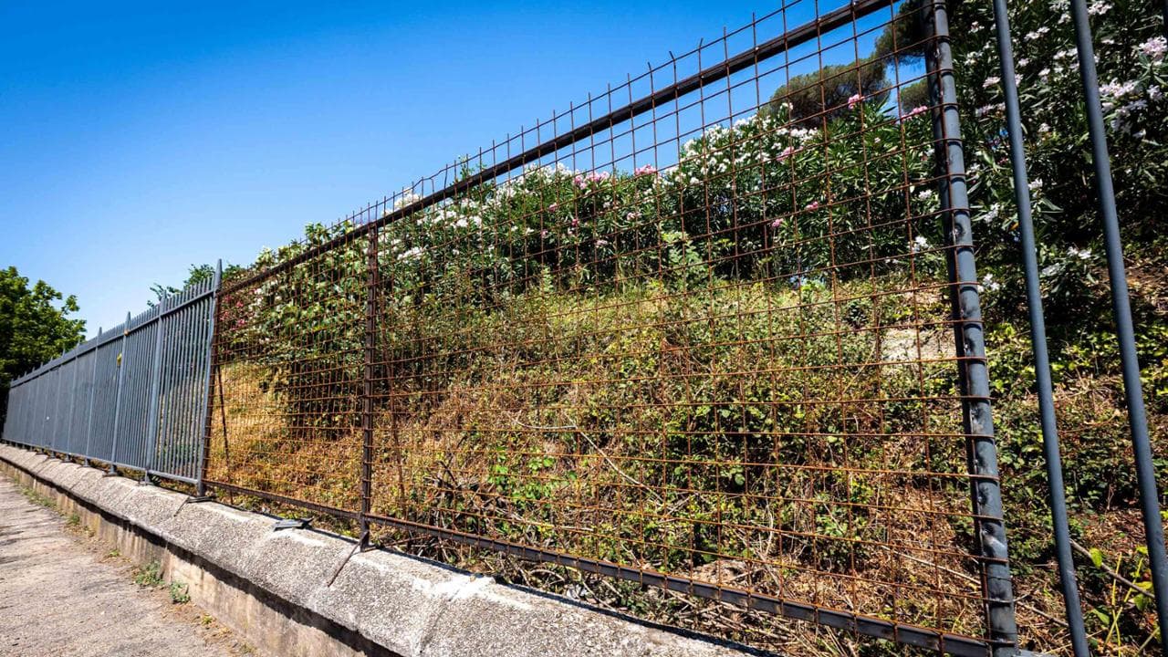 Il degrado di Villa Pamphili