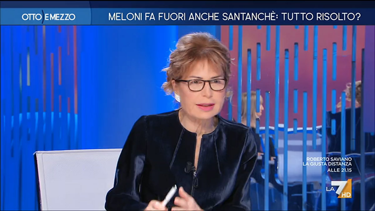 Lilli Gruber sfonda su La7 superando nelle ultime puntate i due milioni di spettatori: è Botto e mezzo